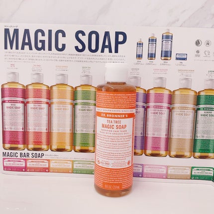 マジックソープ ティートゥリー/ドクターブロナー/ボディソープを使ったクチコミ(1枚目)