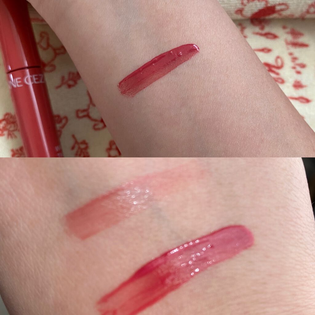 ウォータリーティントリップ/CEZANNE/リップティントを使ったクチコミ(4枚目)