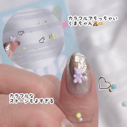 ネイルシール/キャンドゥ/ネイルシールを使ったクチコミ(7枚目)