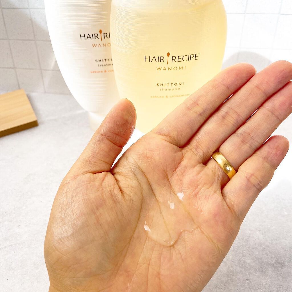 しっとり シャンプー／トリートメント/WANOMI/シャンプー・コンディショナーを使ったクチコミ（3枚目）