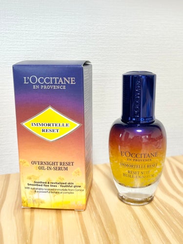 イモーテル オーバーナイトリセットセラム/L'OCCITANE/美容液を使ったクチコミ（1枚目）