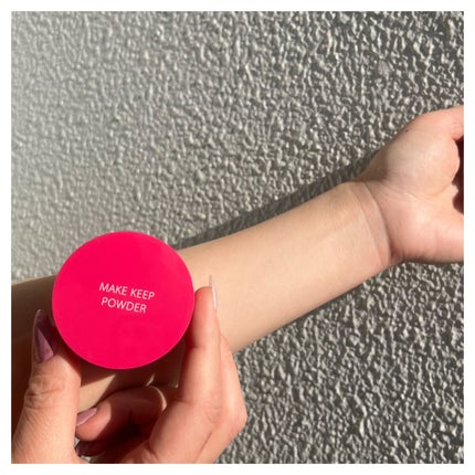 メイク キープ パウダー/コーセーコスメニエンス/ルースパウダーを使ったクチコミ(9枚目)