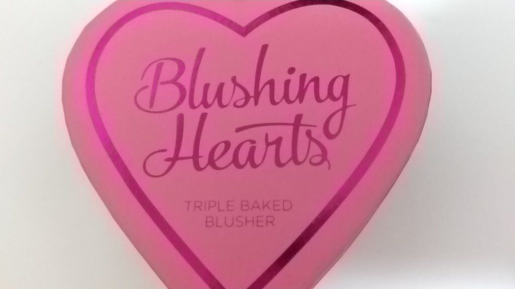 ブラッシング ハート/MAKEUP REVOLUTION/パウダーチークを使ったクチコミ(1枚目)
