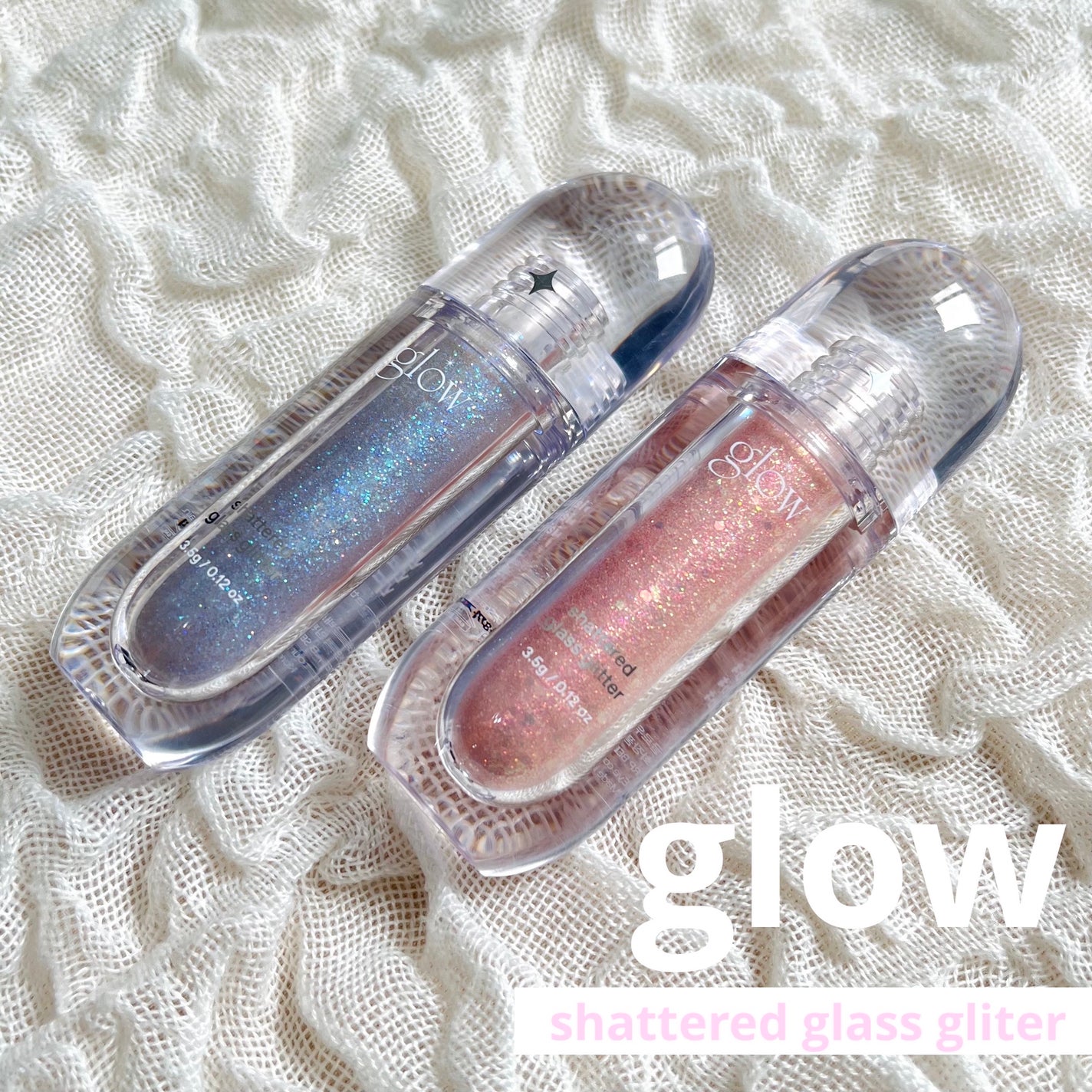 グラスグリッター/glow/グリッターを使ったクチコミ(1枚目)