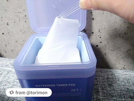 ウォーターマイド トナーパッド/MEDIHEAL/トナーパッドを使ったクチコミ(4枚目)