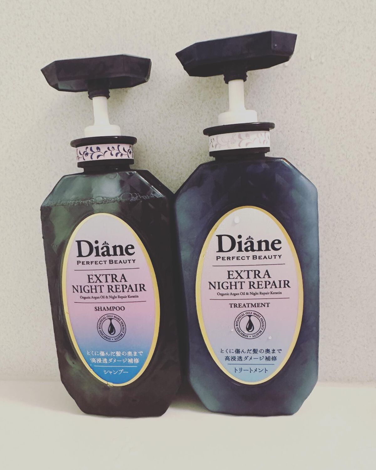エクストラナイトリペア シャンプー＆トリートメント/ダイアン/市販シャンプーを使ったクチコミ（1枚目）