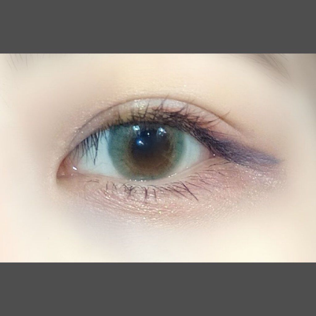 プリズム パウダーアイカラー 038 ゴールドパープル/リンメル ロンドン/単色アイシャドウを使ったクチコミ（1枚目）