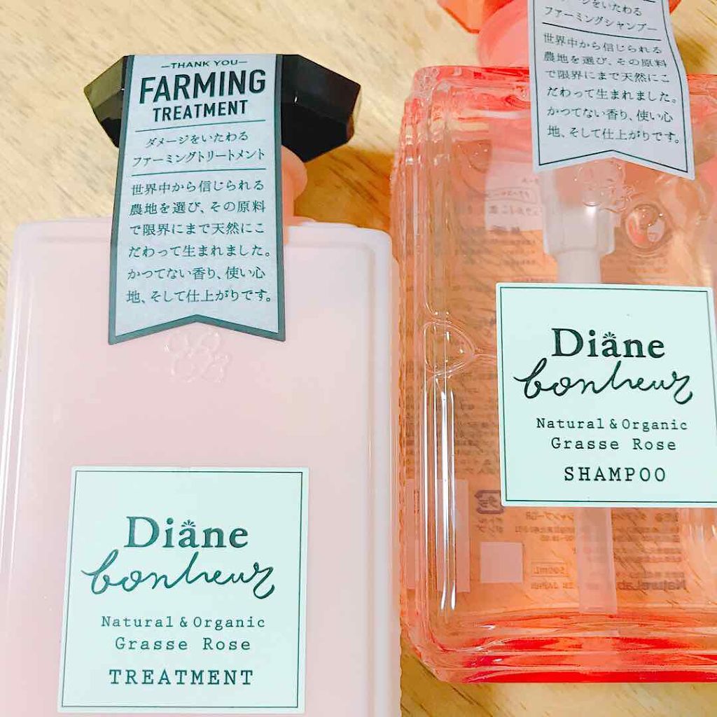 グラースローズの香り/シャンプー&トリートメント/ダイアン/市販シャンプーを使ったクチコミ(1枚目)
