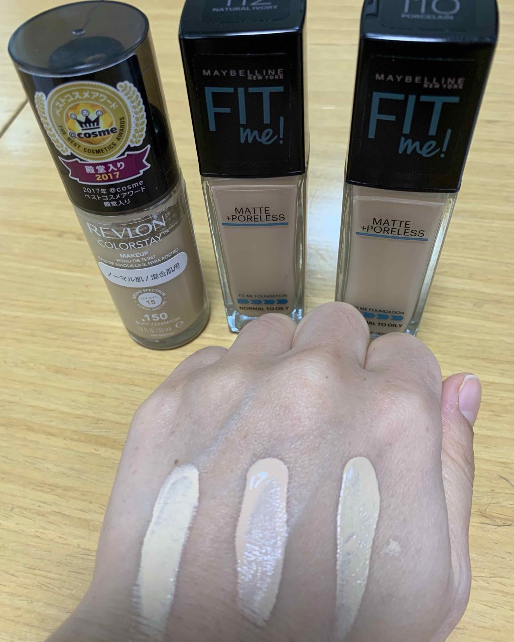 カラーステイ メイクアップ/REVLON/リキッドファンデーションを使ったクチコミ（3枚目）