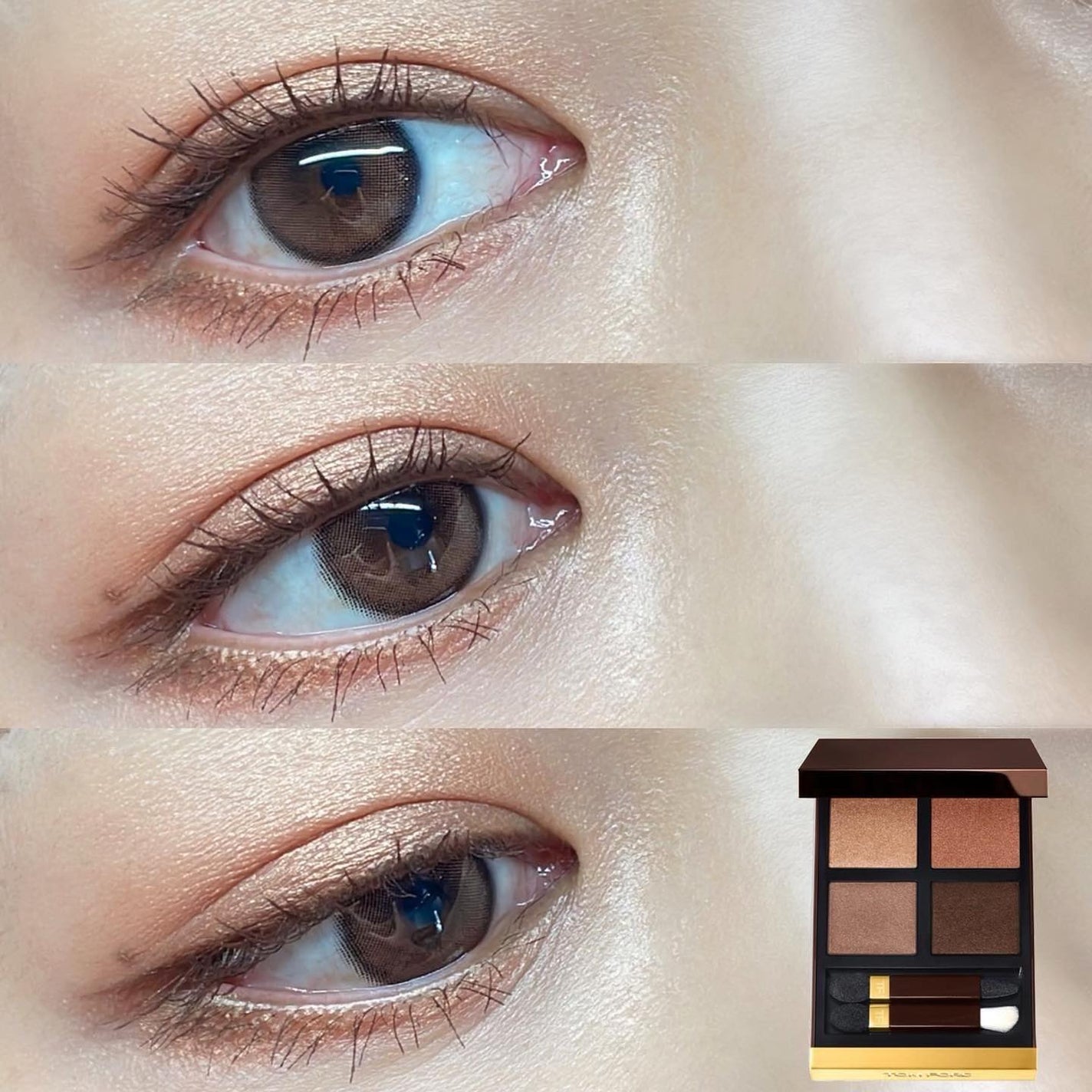 アイ カラー クォード C /TOM FORD BEAUTY/アイシャドウパレットを使ったクチコミ(1枚目)