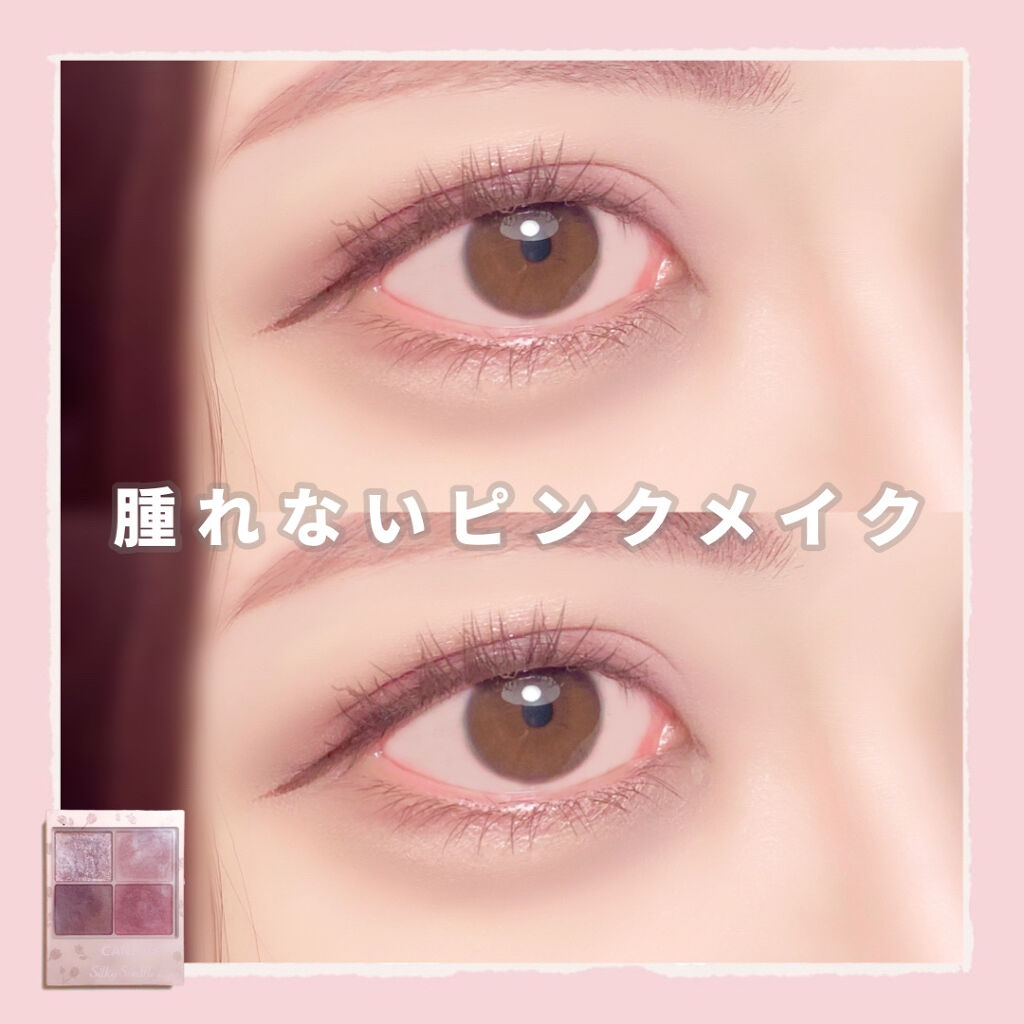 シルキースフレアイズ/キャンメイク/アイシャドウパレットを使ったクチコミ（1枚目）