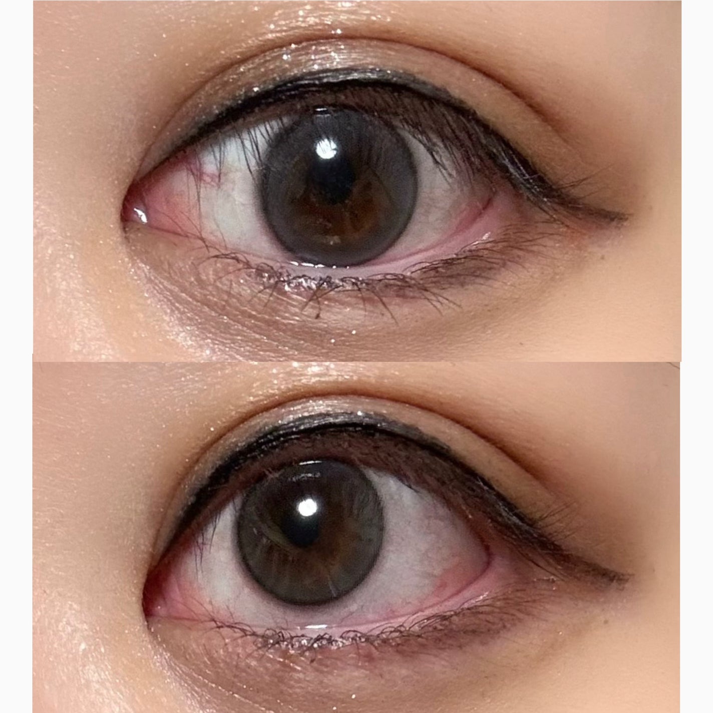 ShineTouch 1day/OLENS/ワンデー(1DAY)カラコンを使ったクチコミ(2枚目)