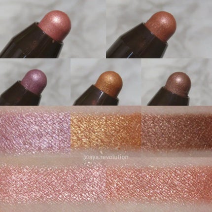 グリームオンフィットシャドウ/excel/スティックアイシャドウを使ったクチコミ(2枚目)