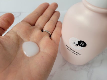 デオドラントボディミルク フローラルブーケ/エージーデオ24/ボディミルクを使ったクチコミ(3枚目)