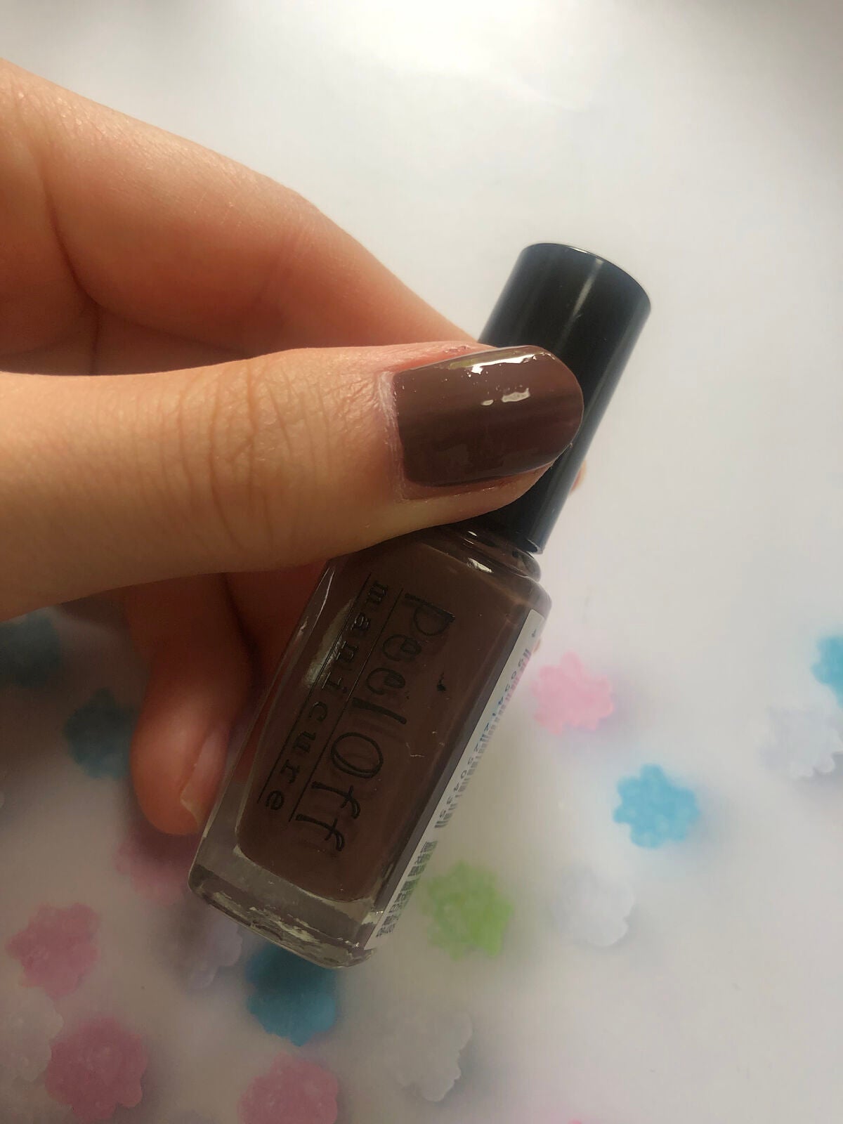 ピールオフマニキュア/キャンドゥ/マニキュアを使ったクチコミ(4枚目)