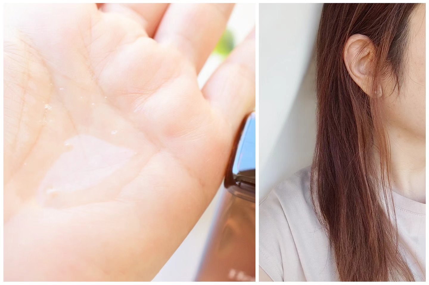 オーガニックヘアオイル フレッシュティーの香り/ハーバルリーフ/ヘアオイルを使ったクチコミ（3枚目）