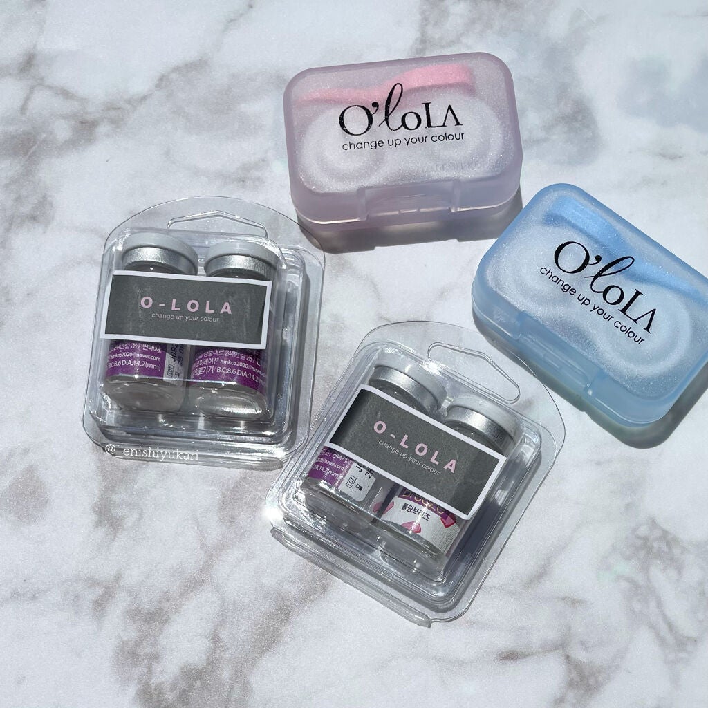 ロリンブリーズ(Rollin' breeze)/OLOLA/カラーコンタクトレンズを使ったクチコミ(9枚目)