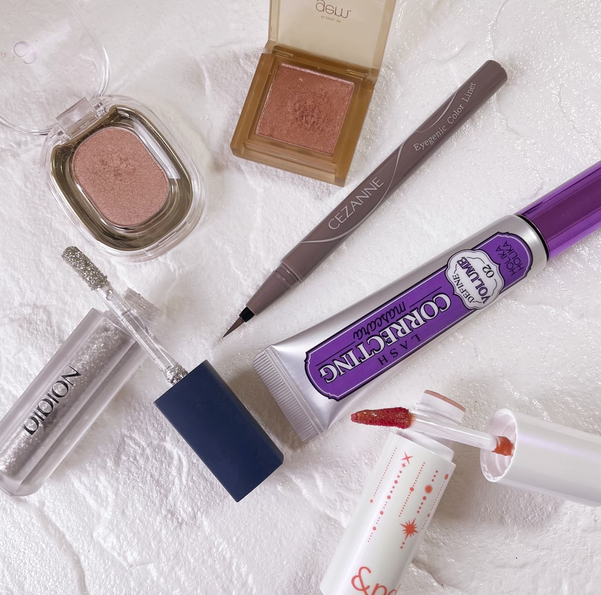 single eye color/la peau de gem./単色アイシャドウを使ったクチコミ（3枚目）