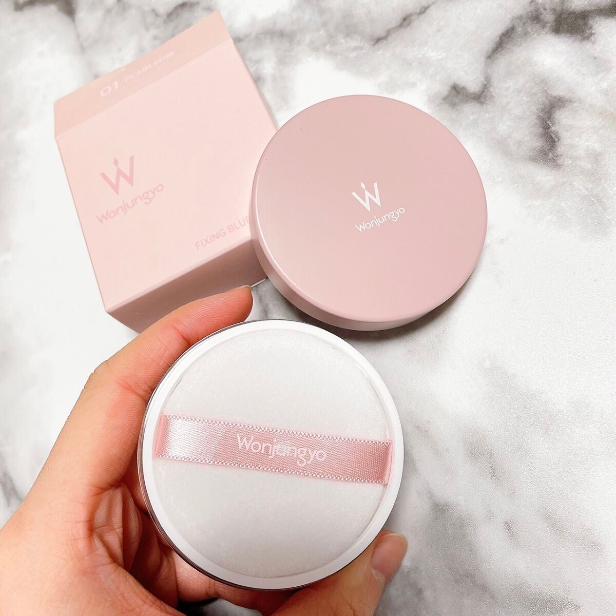 ウォンジョンヨ フィクシングブラーパウダー N/Wonjungyo/ルースパウダーを使ったクチコミ(2枚目)