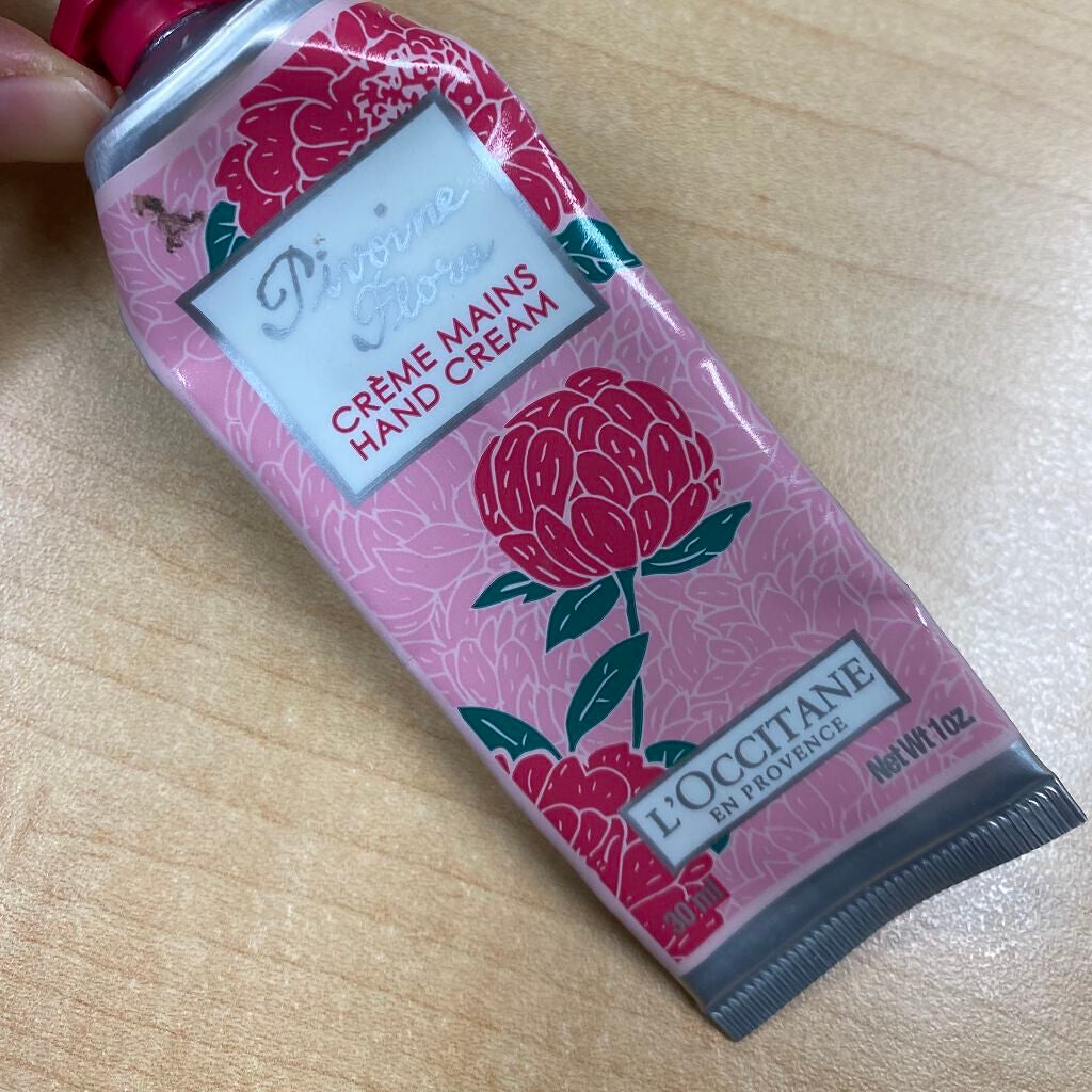 ピオニー フェアリーハンドクリーム/L'OCCITANE/ハンドクリームを使ったクチコミ(1枚目)