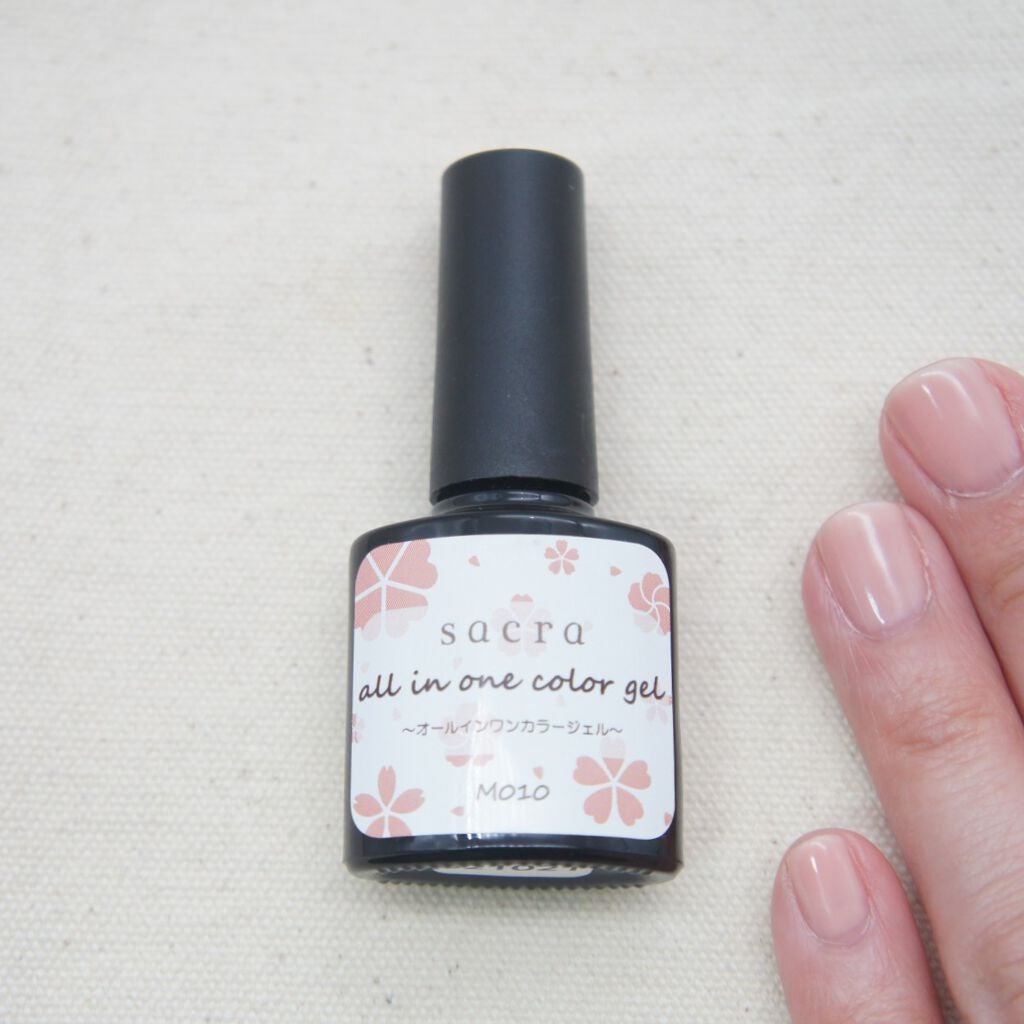 sacra オールインワンカラージェル/sacra/ジェルネイルを使ったクチコミ(1枚目)