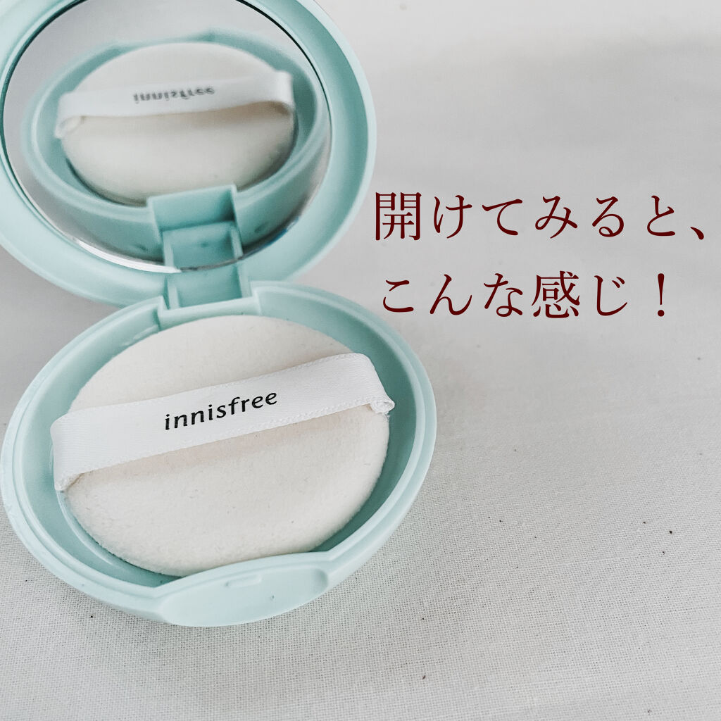 ノーセバム ミネラルパクト N/innisfree/プレストパウダーを使ったクチコミ（2枚目）