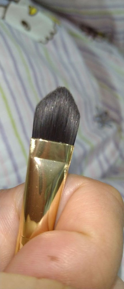 ダブルアイシャドウブラシ(ポインテッド)/フェリセラ/メイクブラシを使ったクチコミ(4枚目)
