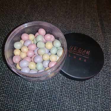 URGLAM LUXE　COLOR BALL POWDER/U R GLAM/ルースパウダーを使ったクチコミ（1枚目）