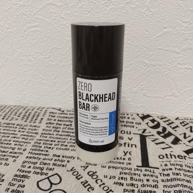 ZERO BLACKHEAD BAR/23years old/クレンジングバームを使ったクチコミ（3枚目）