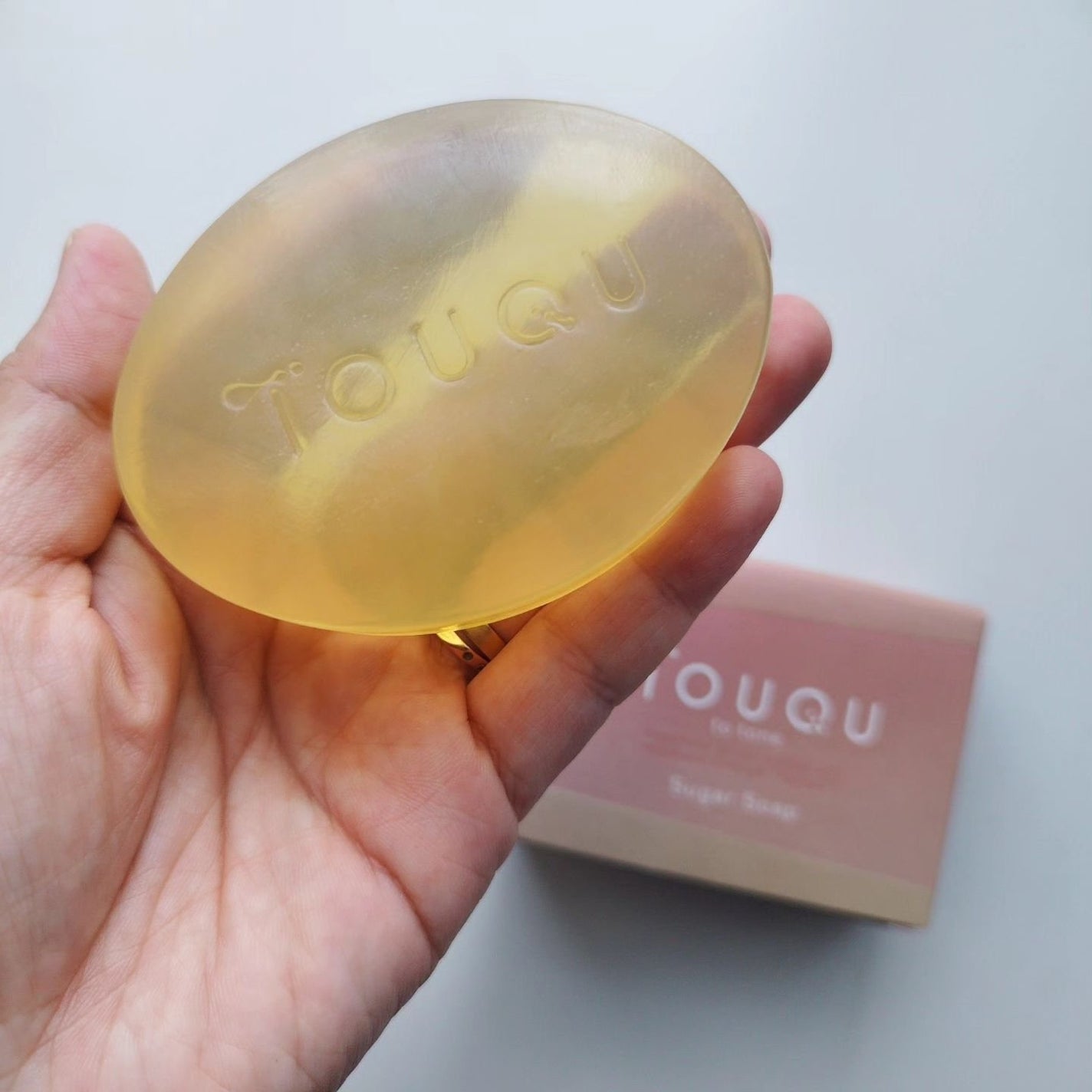 TOUQU to tone シュガーソープ/TOUQU to tone/洗顔石鹸を使ったクチコミ(2枚目)