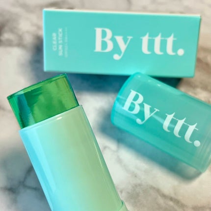 クリアサンスティック/By ttt./日焼け止めスティックを使ったクチコミ(4枚目)