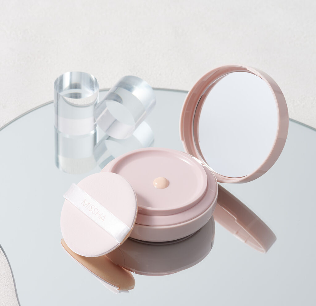 マスク崩れを防ぐジェル状おしろい🤍ミシャ M スキンコートジェル（1枚目）