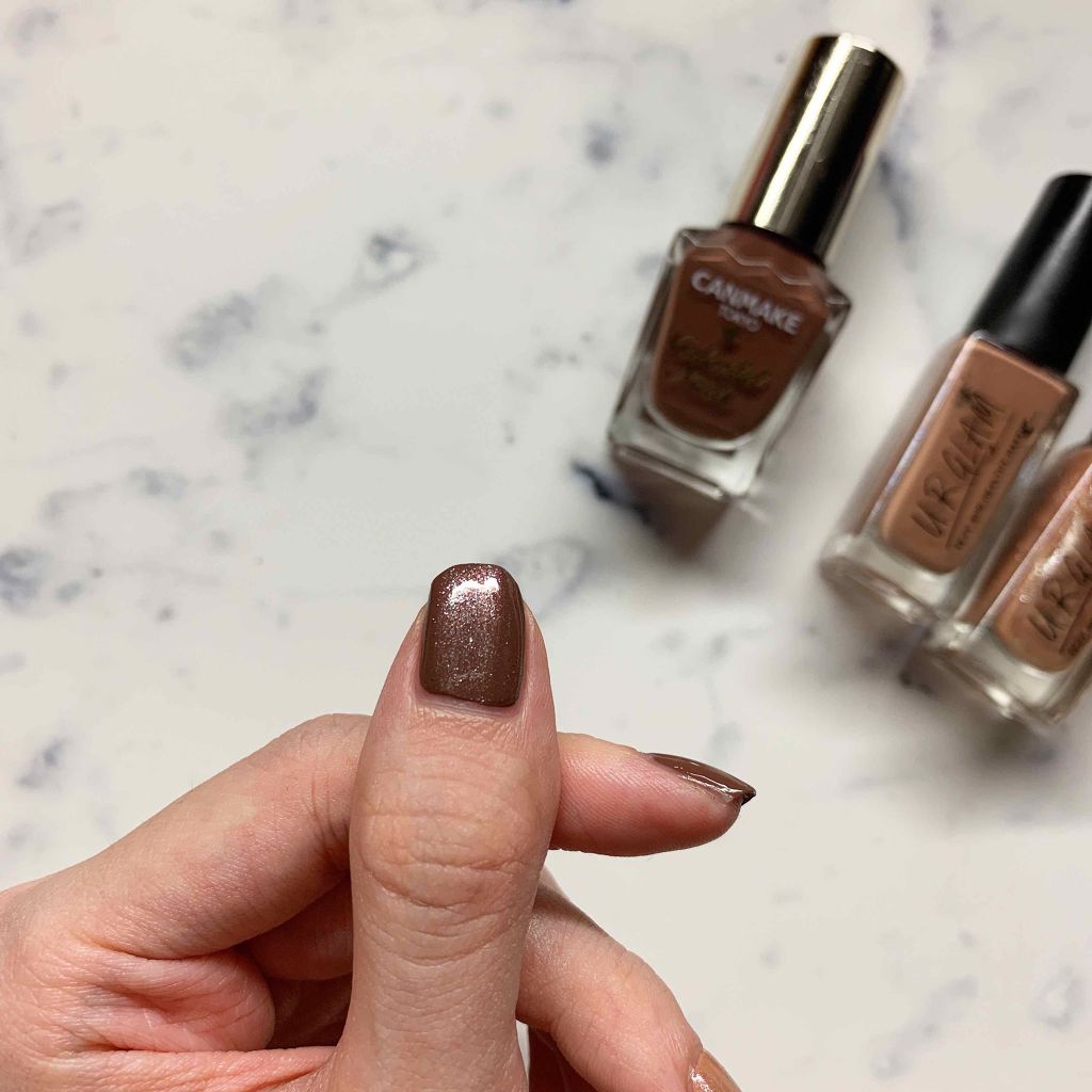 カラフルネイルズ/キャンメイク/マニキュアを使ったクチコミ(3枚目)