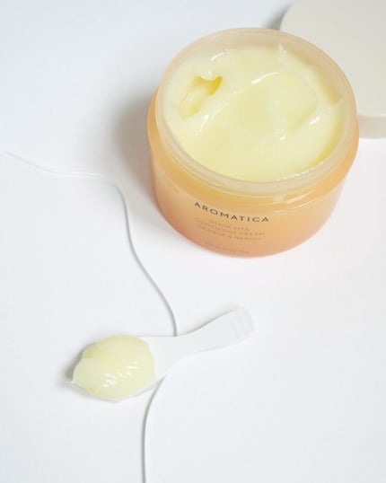 AROMATICA グロービタグットナイトクリームのクチコミ「@aromatica.jp
#グロービタグッドナイトクリーム オレンジ&ネロリ
#PR
ア.....」(3枚目)