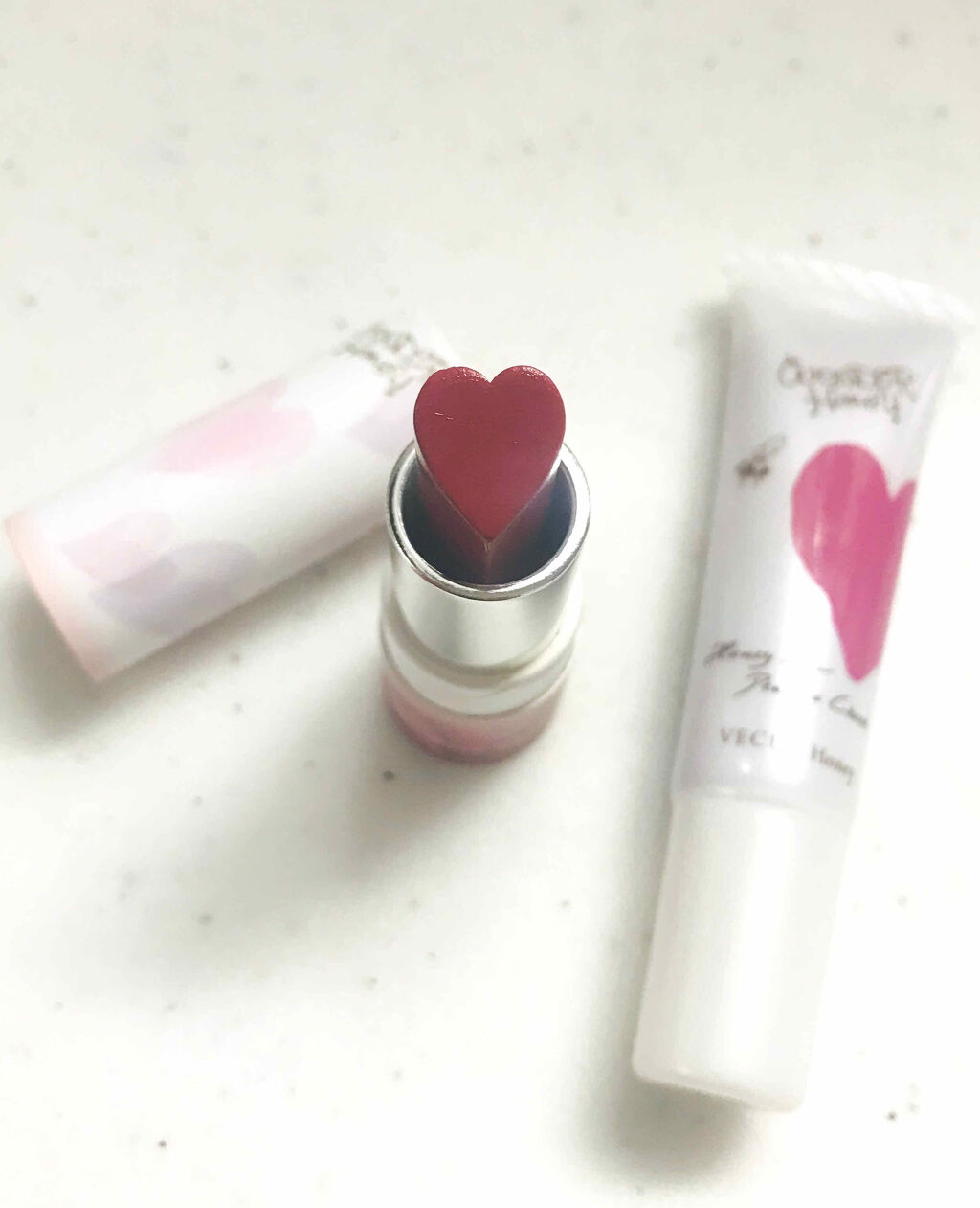 ワンダーハニー ピーチーズチーク /VECUA Honey/リキッドチークを使ったクチコミ（1枚目）