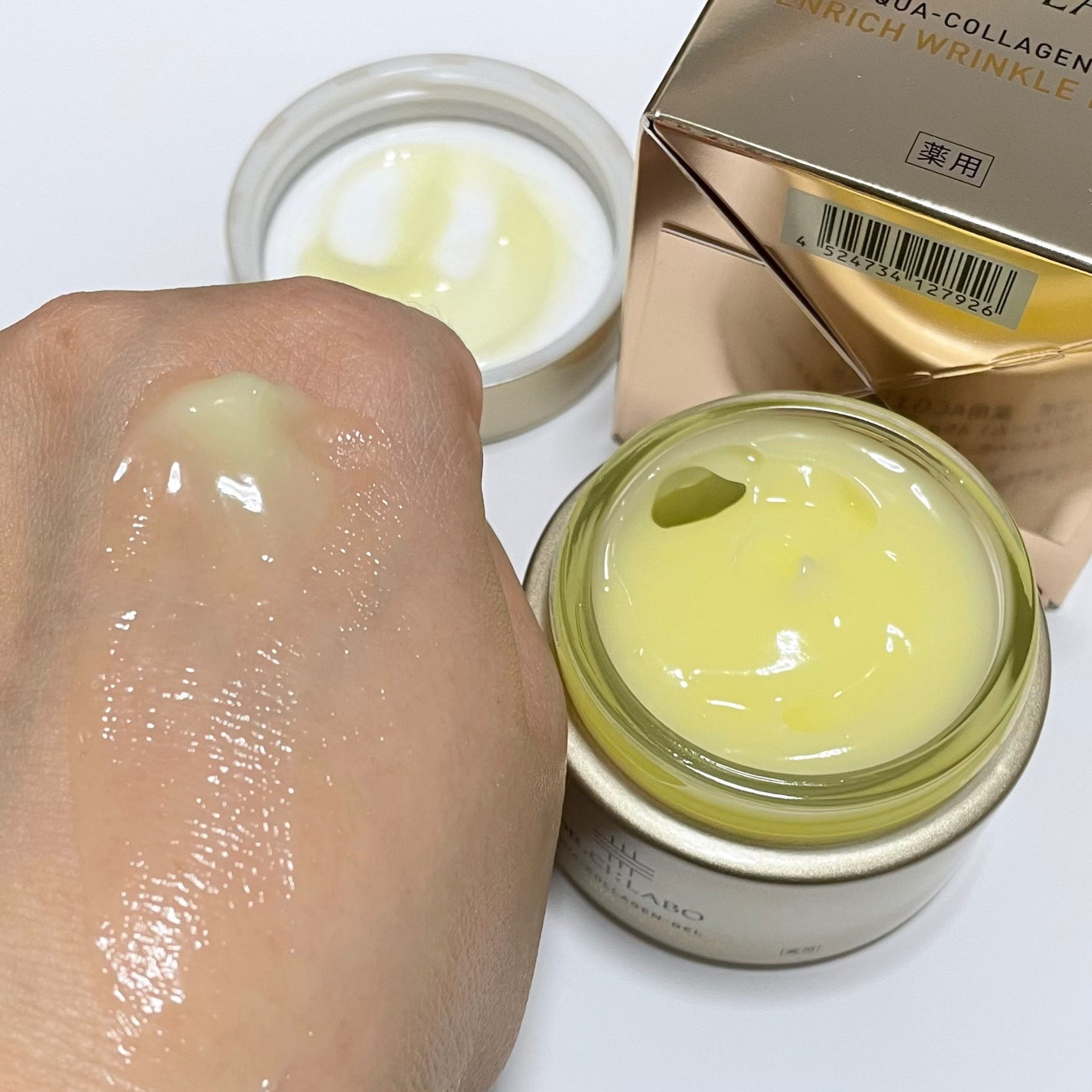 薬用アクアコラーゲンゲル エンリッチリンクルリペア/ドクターシーラボⓇ/フェイスクリームを使ったクチコミ(2枚目)