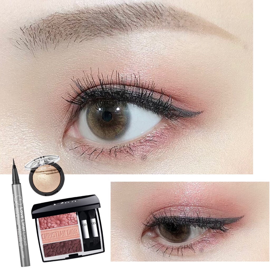 トリオ ブリック パレット<ピュア グロウ>/Dior/アイシャドウパレットを使ったクチコミ(1枚目)