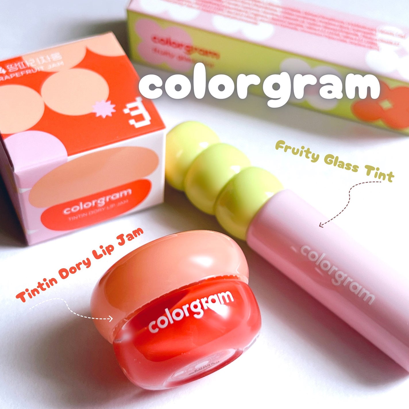 タンフルグラスティント/Colorgram/リップティントを使ったクチコミ(1枚目)