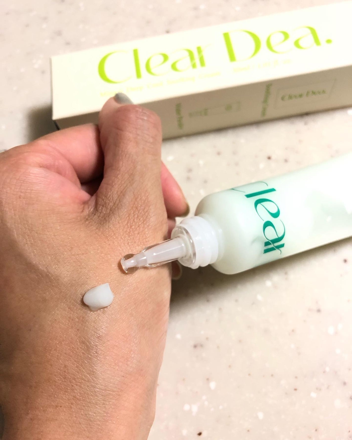 セリディープクール スージングクリーム/ClearDea./フェイスクリームを使ったクチコミ(3枚目)