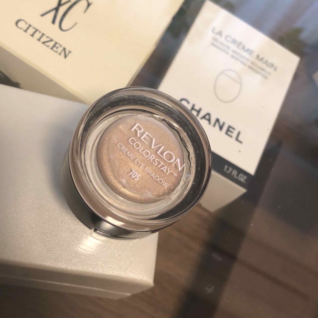 カラーステイ クリーム アイシャドウ/REVLON/ジェル・クリームアイシャドウを使ったクチコミ(1枚目)
