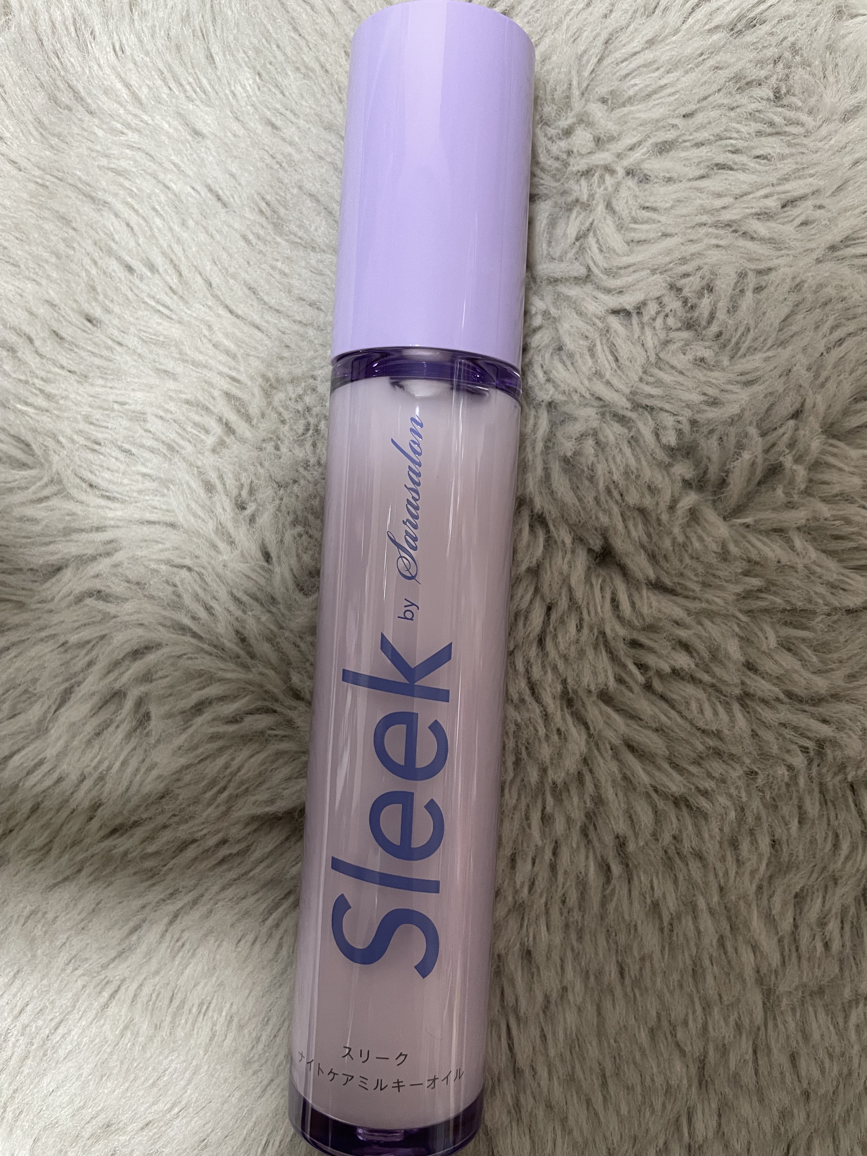 ナイトケアミルキーオイル/スリーク by サラサロン/ヘアオイルを使ったクチコミ（2枚目）