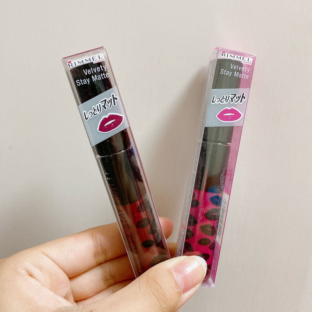 ベルベティ ステイ マット/リンメル ロンドン/口紅を使ったクチコミ(3枚目)