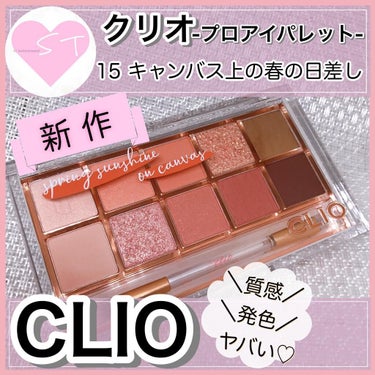 プロ アイ パレット/CLIO/アイシャドウパレットを使ったクチコミ（1枚目）