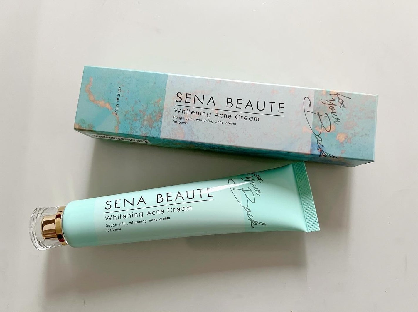 sakura✴︎フォロバ100 on LIPS 「セナボーテ背中ニキビのために開発された薬用クリーム。有効成分の..」(1枚目)