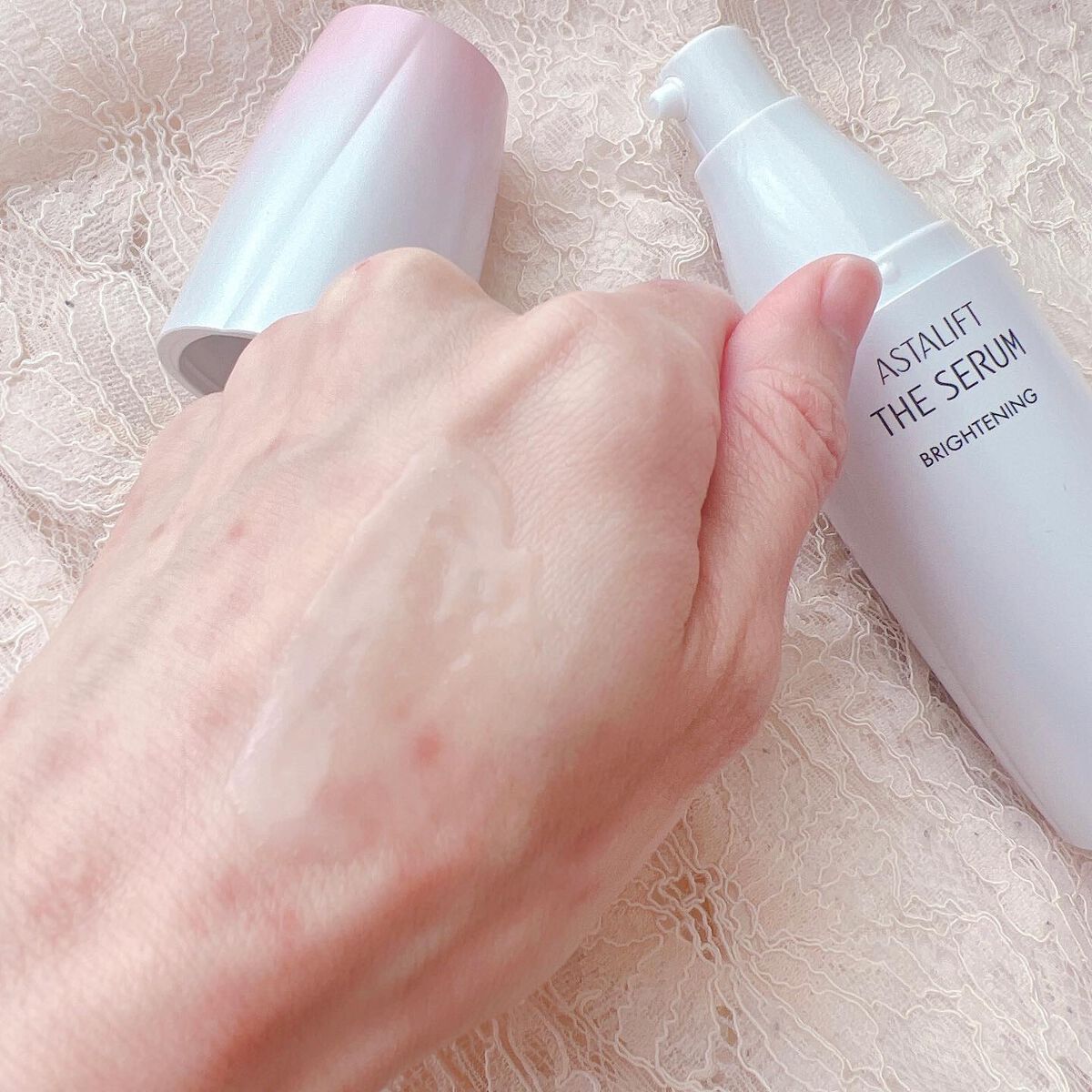 ザ セラム ブライトニング/アスタリフト/美容液を使ったクチコミ(4枚目)