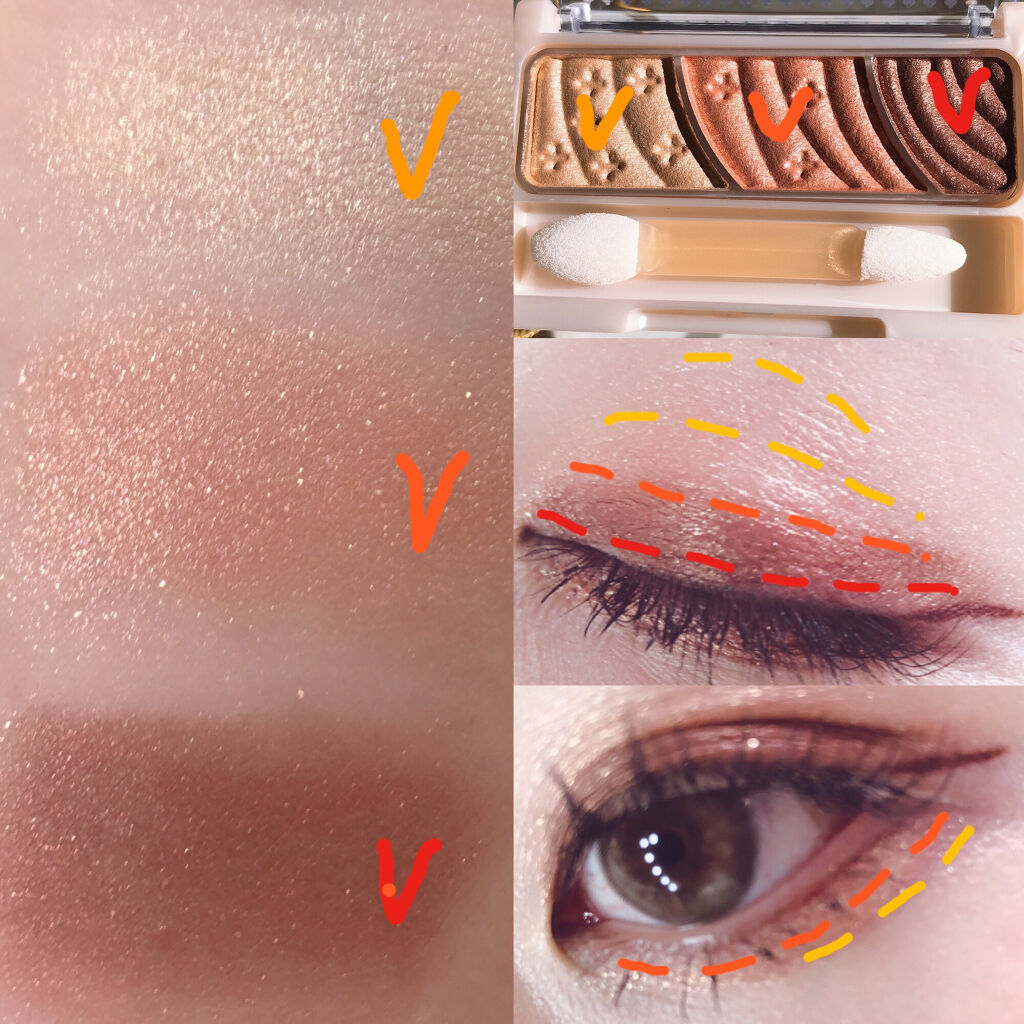 ブラウンアイライナー細芯/CEZANNE/リキッドアイライナーを使ったクチコミ（2枚目）