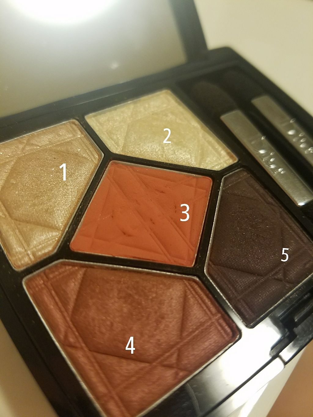 サンク クルール/Dior/アイシャドウパレットを使ったクチコミ(1枚目)