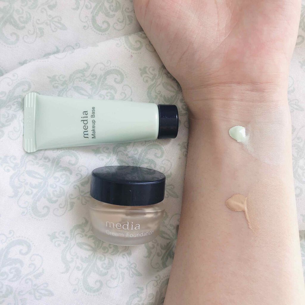 クリームファンデーション/media/クリーム・エマルジョンファンデーションを使ったクチコミ(2枚目)