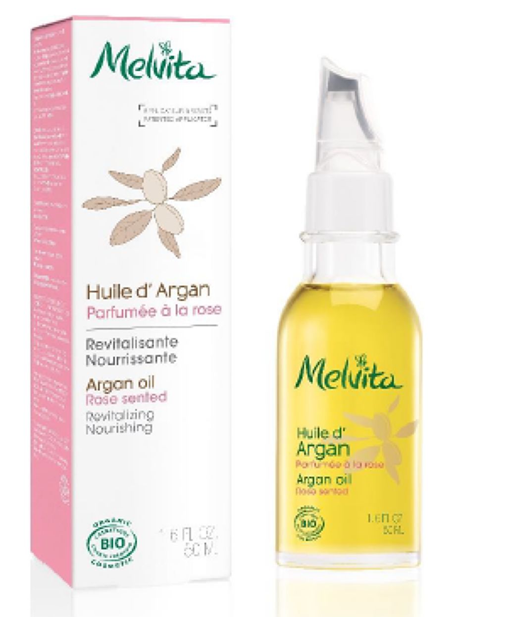 ビオオイル アルガンオイル ローズ Melvita