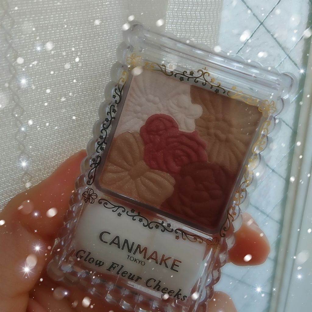 グロウフルールチークス/キャンメイク/パウダーチークを使ったクチコミ(1枚目)